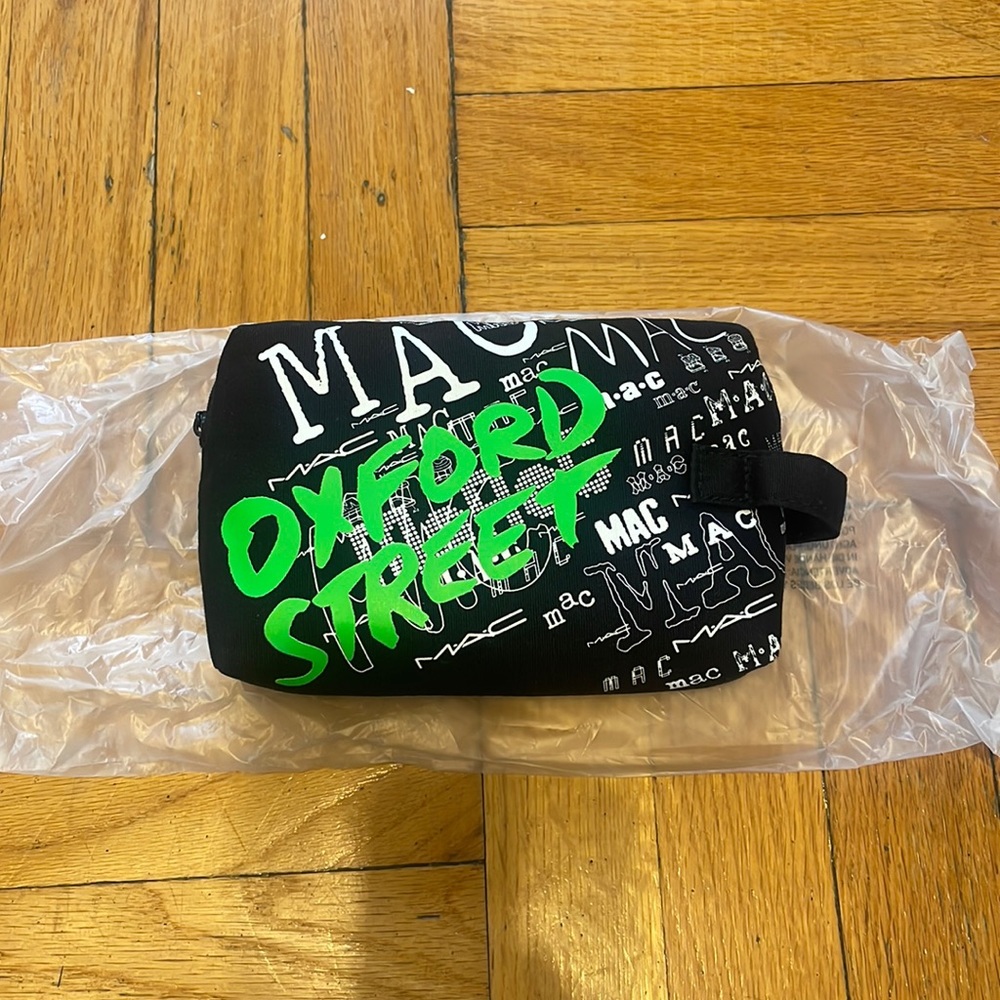 Mac Oxford street cosmetic bag pouch